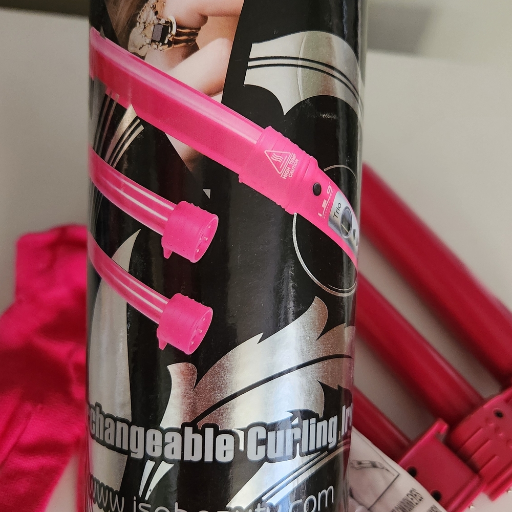 Trio Pink Curling Iron Set - Picture 3 of 3
